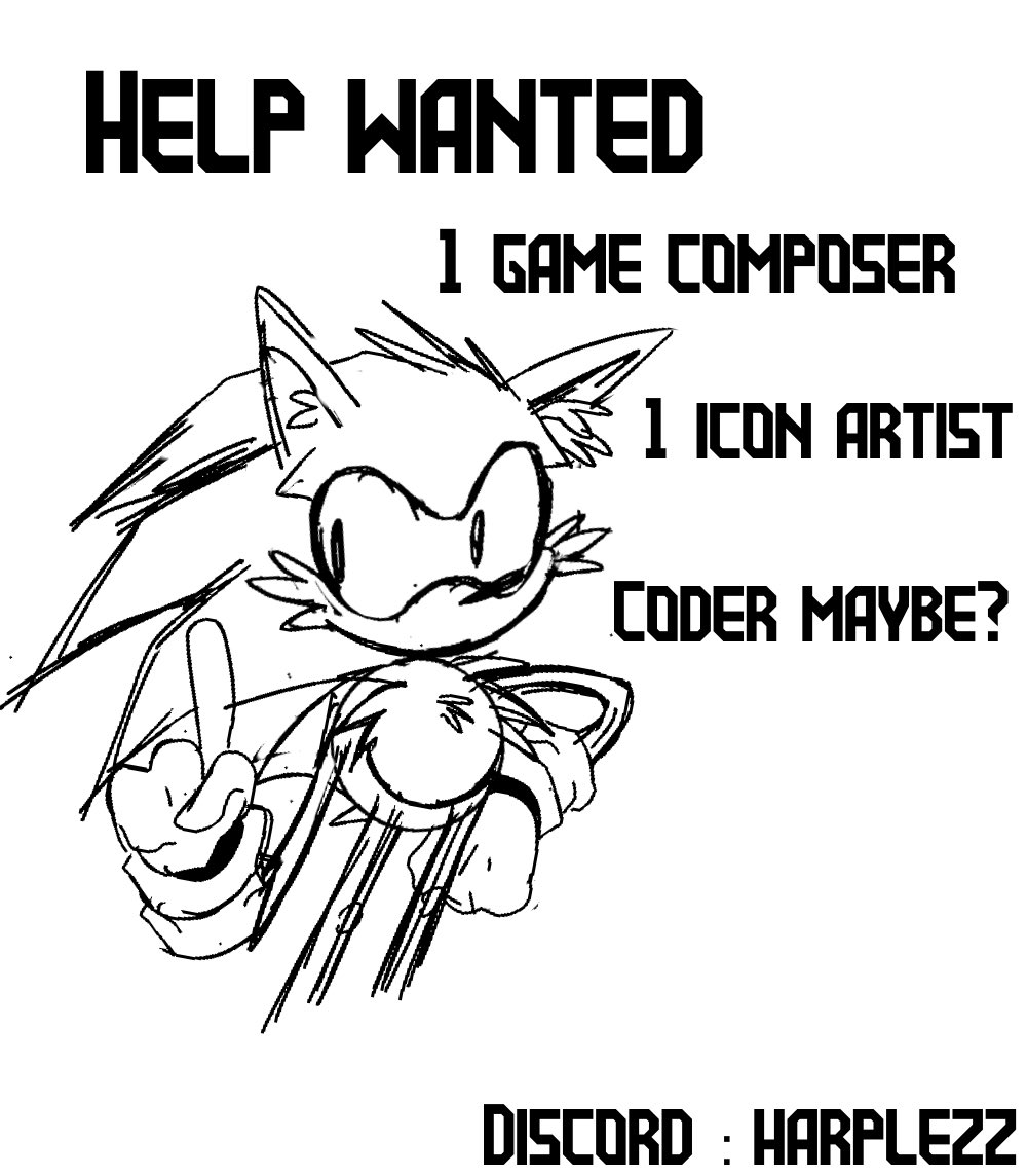 Hi!! Hog mod need your little help! We just need 1 icon artist and 1 game composer (menu, pause menu, and such) I will be glad if someone dm to me!