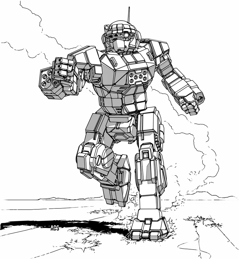 next is one of my personal favorite light mechs, the Commando