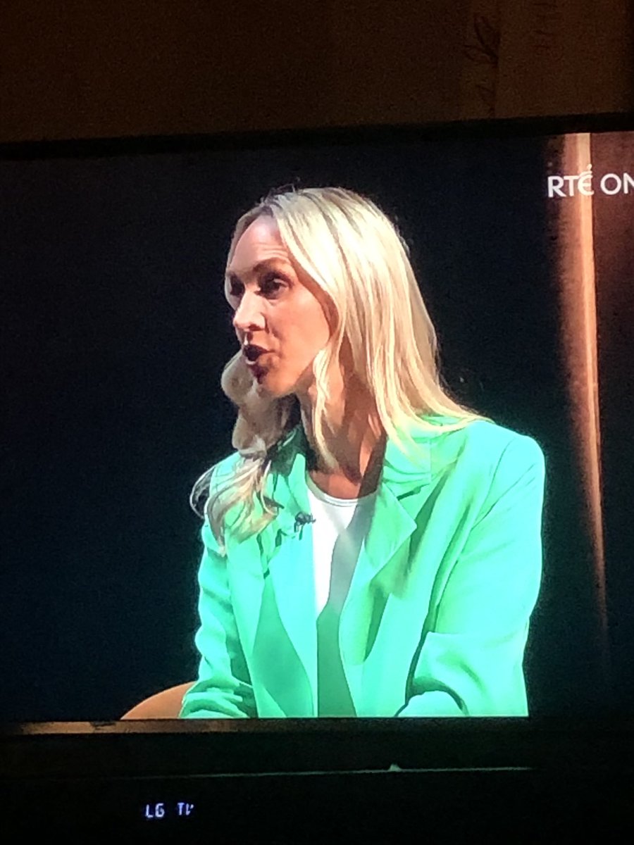 colombo1865's tweet photo. Dee Ryan won that debate on points, definitely the most polished speaker on the night.  #RTEUpFront #Limerick https://t.co/TKk2upwNGj