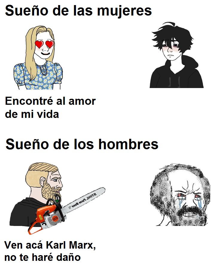 Ven acá Karl Marx