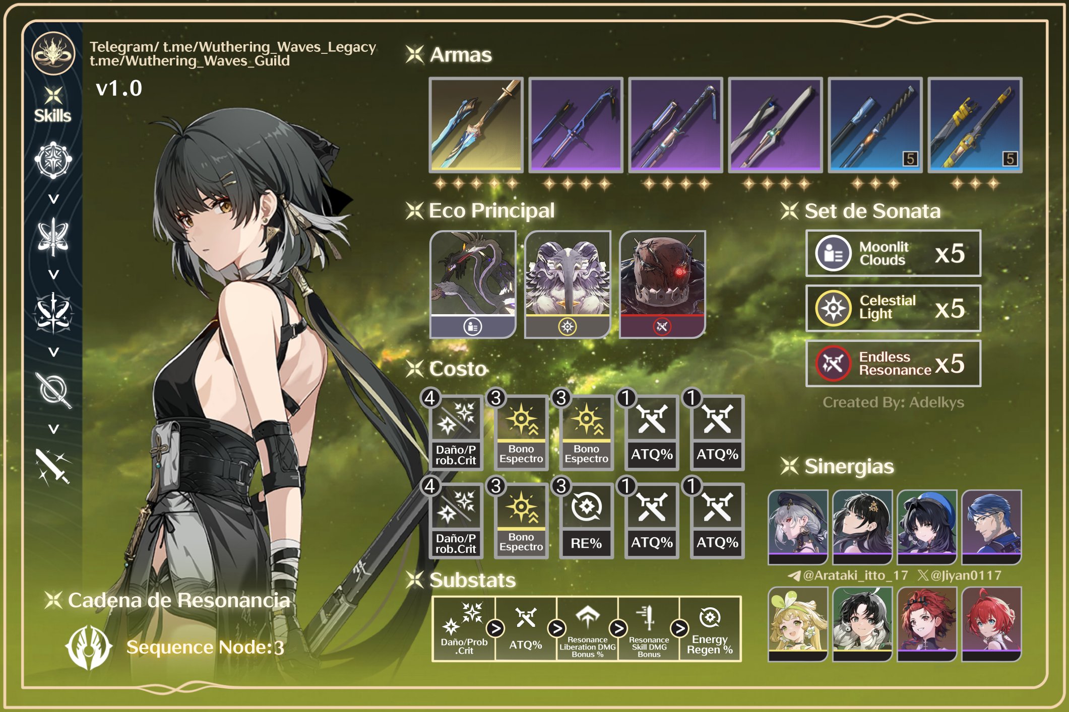 Wuthering Waves Legacy on X: “✦ Wuthering Waves Síguenos en 