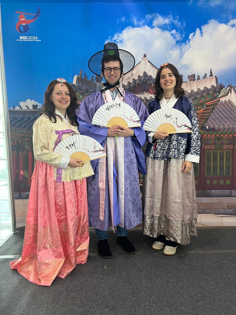 Dr. Joanna Babilotte (@joannababilotte) on Twitter photo Well arrived in Korea for the exciting <a href="/2024Wbc/">12th World Biomaterials Congress (WBC 2024)</a> conference! Already trying to fit in with <a href="/GabAddario/">GabrieleAddario</a> and <a href="/AlbillosAne/">Ane Albillos Sánchez</a> ! Well arrived in Korea for the exciting <a href="/2024Wbc/">12th World Biomaterials Congress (WBC 2024)</a> conference! Already trying to fit in with <a href="/GabAddario/">GabrieleAddario</a> and <a href="/AlbillosAne/">Ane Albillos Sánchez</a> !