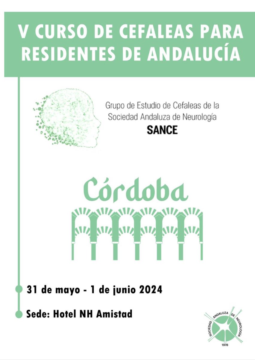 Grupo de Cefaleas: Sociedad Andaluza de Neurología tweet media