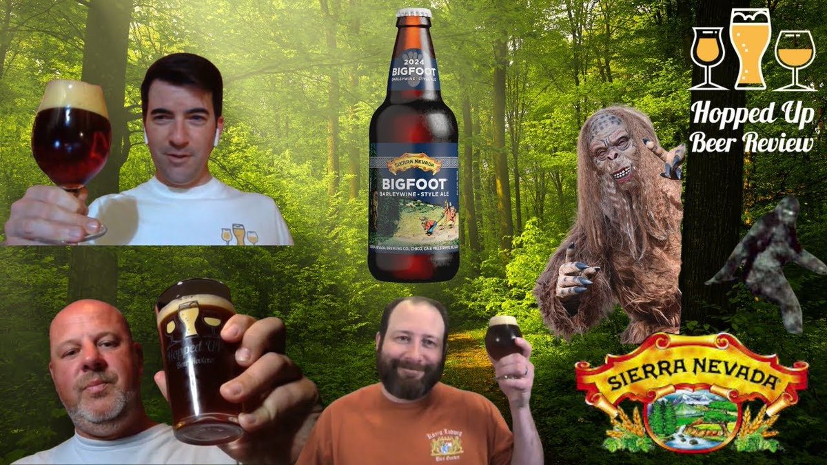 🌲👣Bigfoot Barleywine by Sierra Nevada 🍺

Embark on a flavor hunt with us as we track down the legendary Bigfoot. Bold, complex, and utterly mythical.
👉 Discover the legend: buff.ly/3WXrieo 
🔍#BigfootBarleywine #SierraNevada #CraftBeerHunt #BeerReview