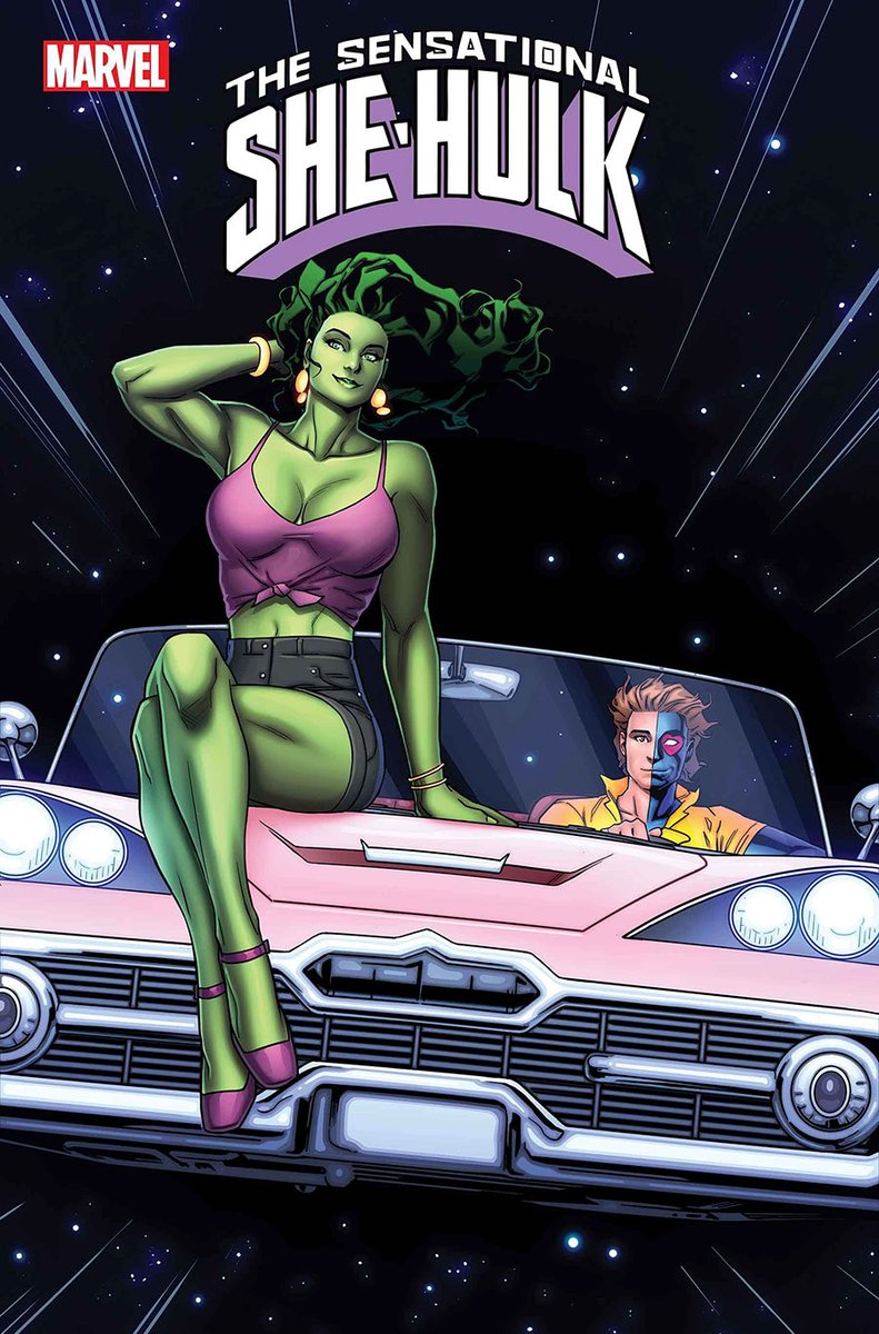 MidtownComics's tweet photo. YOUR heart 💚is not ready for this issue.
📚 Sensational #SheHulk Vol 2 #8

✏️ #RainbowRowell
🎨 #AndresGenolet

👉https://t.co/KmzlFEBZUX

⭐The conclusion of She-Hulk and Jack of Hearts' space epic!

#NewComics #whatsnew #topcomics #VariantCover #ComicBooks #NewComicBooks https://t.co/WXXaEkdz84