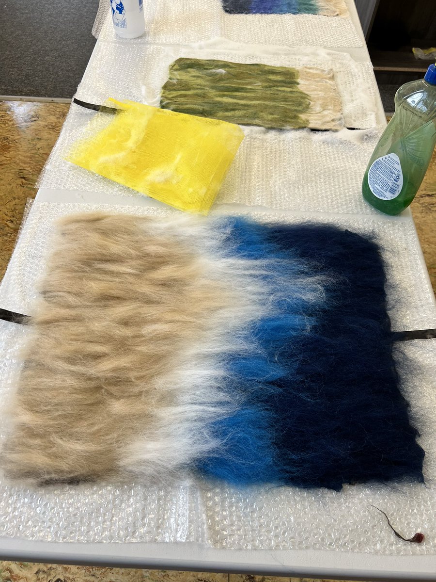 Mrs__MacDonald's tweet image. TY Métis artist + educator @JuliaT12423862 for leading a fantastic ProD workshop for #sd36learn #sd36tl on wet felting &amp;amp; connection to place. My connection to place was beautiful Shelly Beach in Ballina, Australia where I grew up #IndigenousLearning #PlaceBasedConnections