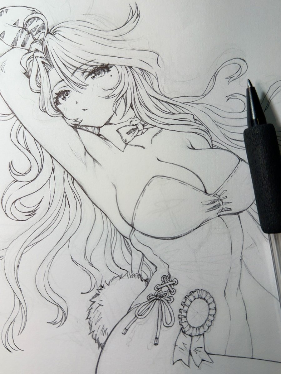 あの子がバニーガール🐰Skeb 作業中    
  ママ(うちの子)がバニーガール 
     https://t.co/Lt8X3kboDx 