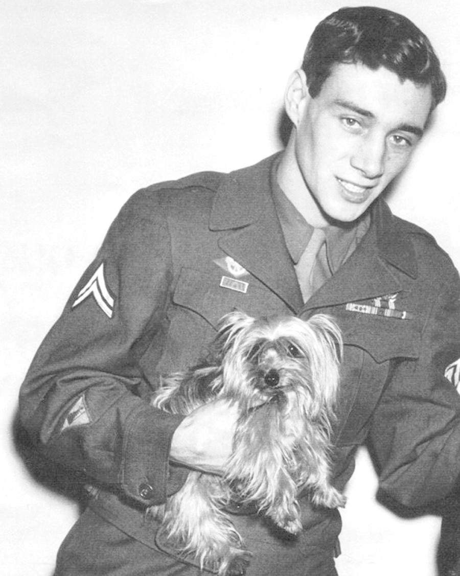 8 of history's bravest dogs: 1. Smoky: When, in 1944, Ed Downey, an American GI, heard whimpering coming from a foxhole in New Guinea, he carefully went to investigate. Inside, he found an abandoned Yorkshire terrier, who, although already a young adult, weighed only 4 pounds