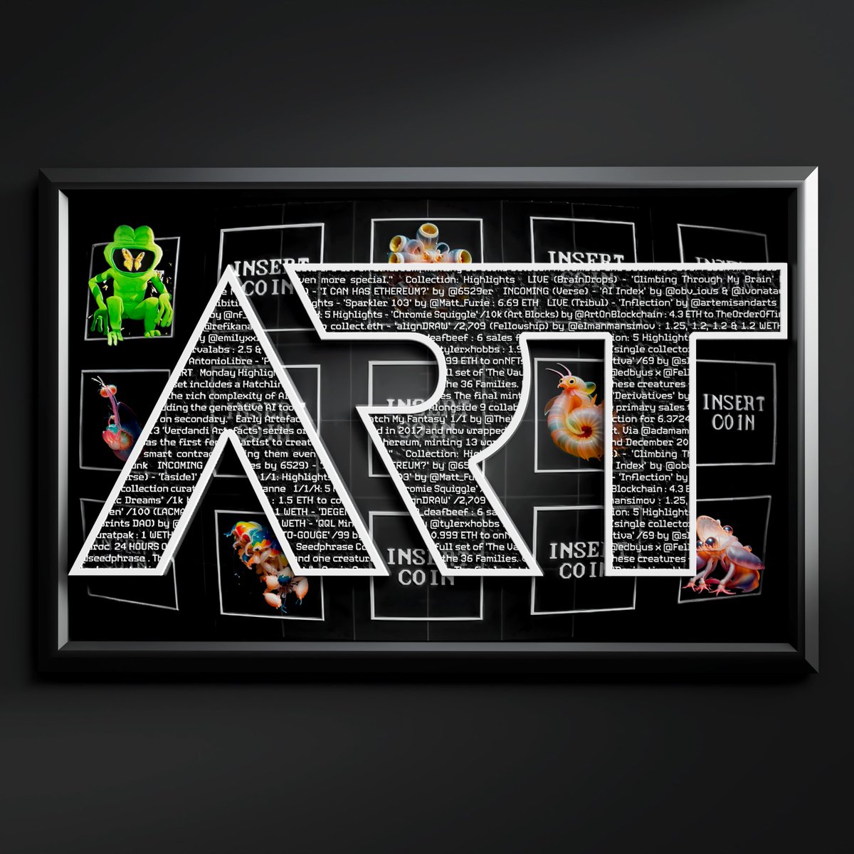 24 Hours of Art: 5/26/2024 Reveal 🏛️ Owner: - @guillaumeh 🎨 A/R/T Inspirations: - @_deafbeef - @edbyus - @Matt_Furie