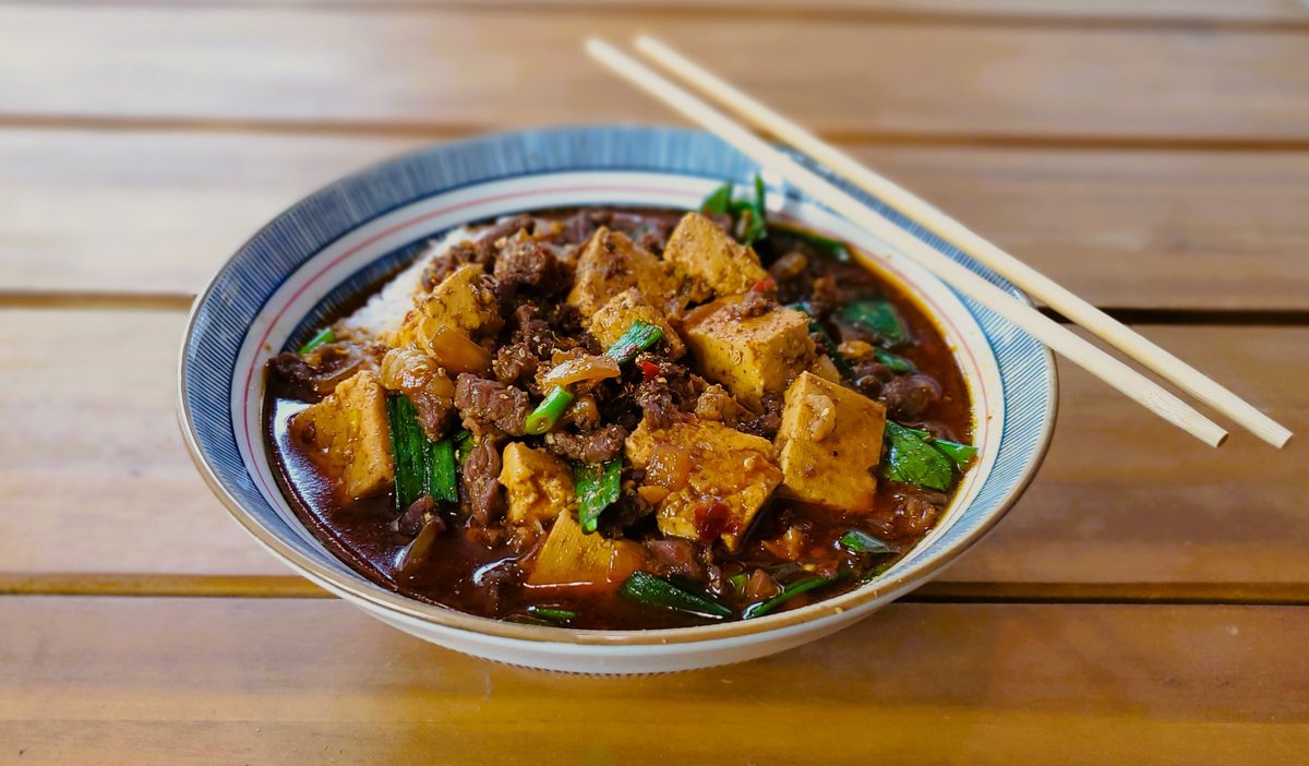 Untraditional Memorial Day fare
Mapo Tofu, if you know you know.