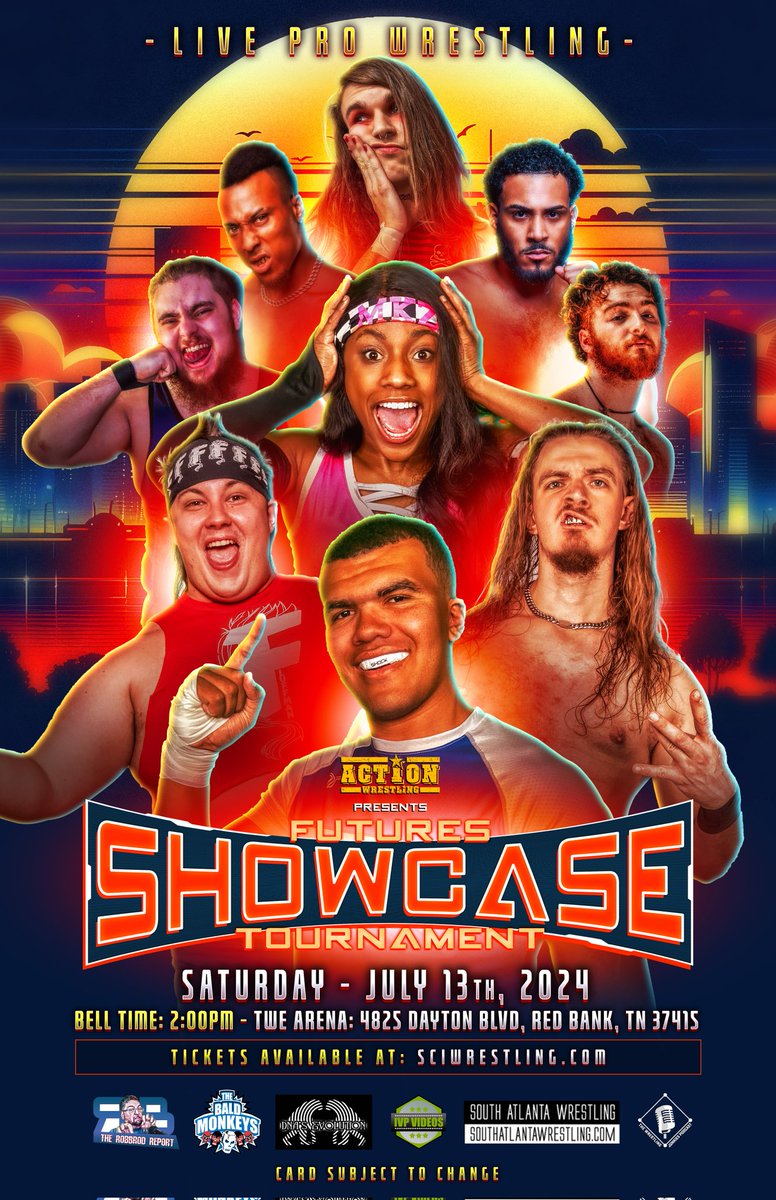 *Entrant Announcement* Your 9th and final entrant in the 2024 @WrestleACTION1 Futures Showcase Tournament on 7/13 at 2pm at @TWE_Chattanooga is @anakinsadmurphy ! Get those $5 tickets and join us live!