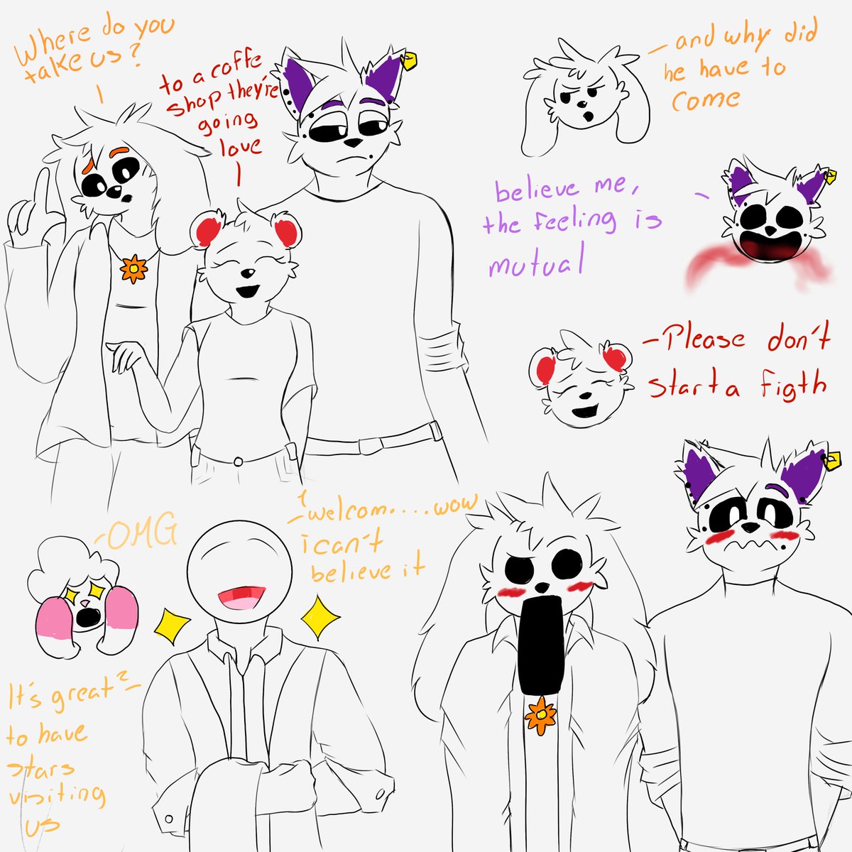 blooky2302's tweet image. They both found their workplace🥰🥰 and Angel's friend plans to have fun with that😆😆🤭🤭
#smilingceittersAU #smilingceitters #bobbybearhug
#catnap #dogday #sleepyangel #sunnyangel #smilingceittersOC
