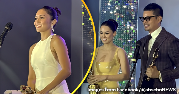 Kathryn brought home the Best Actress award for “A Very Good Girl” while DongYan was given the Bida sa Takilya award for “Rewind”! READ MORE: bit.ly/3WXlVvT