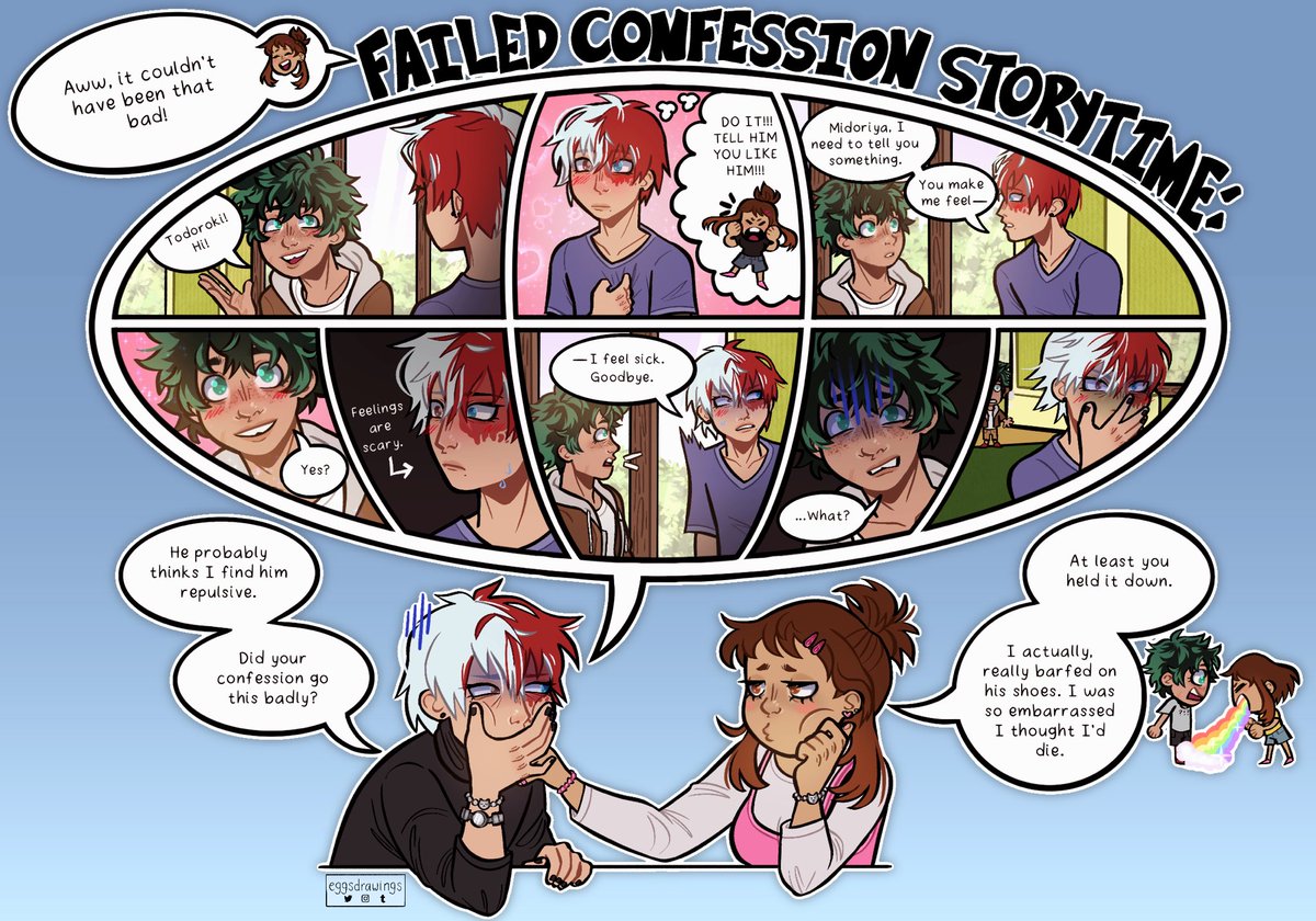 failed confession storytime [tododeku & izuocha]