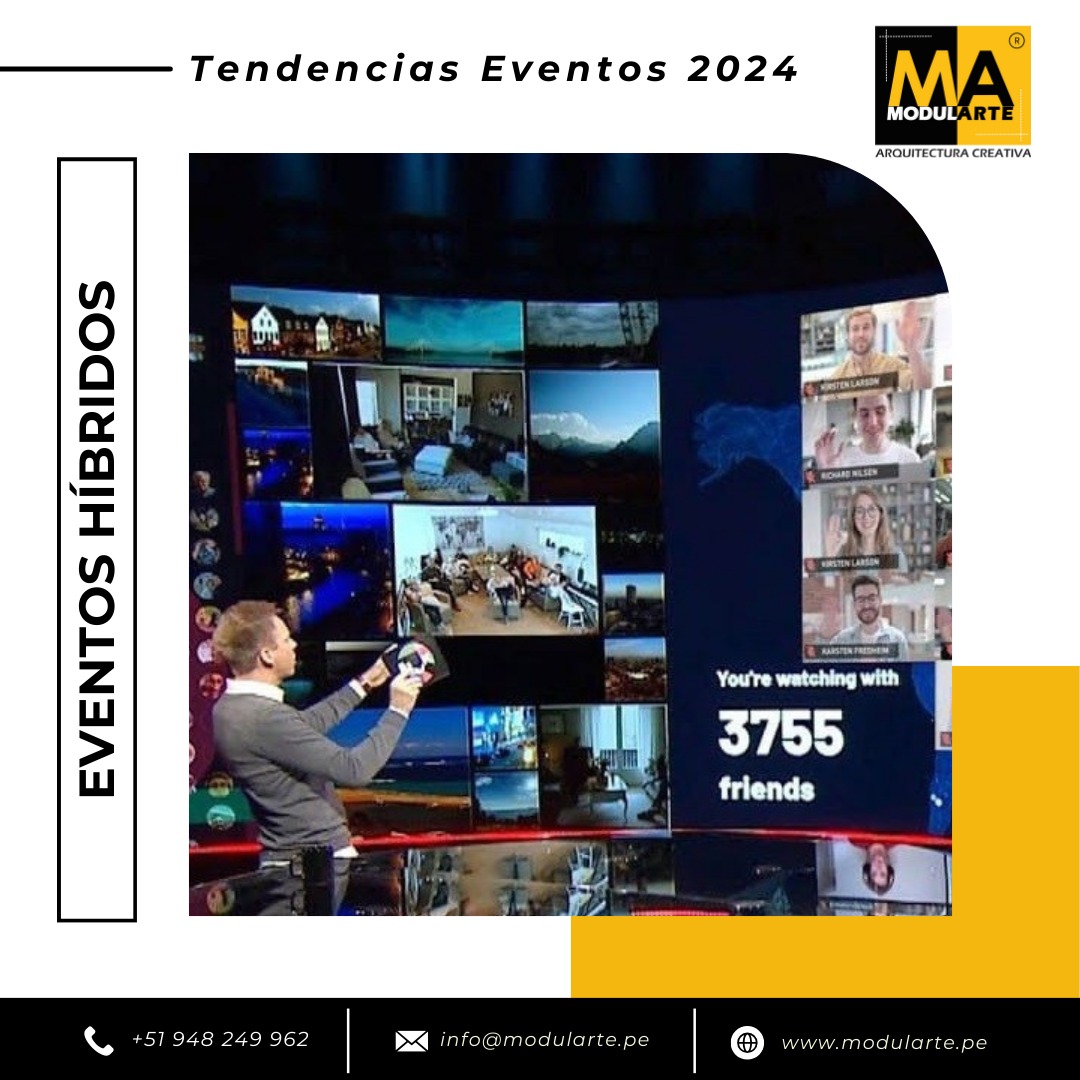Modularteperu's tweet photo. ¡Descubre las Tendencias 2024 en Eventos con Modularte!
En Modularte, transformamos tu visión en realidad, desde el diseño inicial hasta la producción y montaje, integrando las tendencias 2024 para que tu evento sea un éxito inolvidable.

📧 info@modularte.pe https://t.co/NRJMsIXRyq