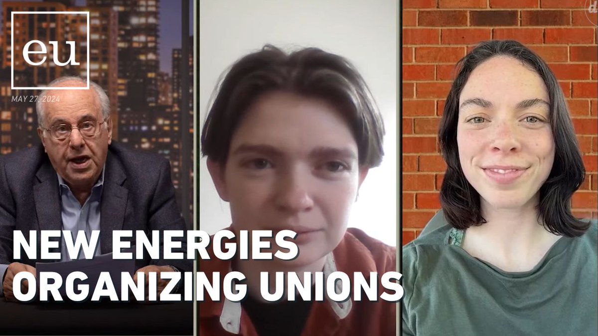 New #EconomicUpdate: New Energies Organizing #Unions with @profwolff @UnionCasey & @jazbrisack premiering today at 4:30PM ET! check it out here: tinyurl.com/3mhr9jyf #unionstrong #educate #agitate #organize #resistcapitalism #workerpower #peoplebeforeprofits