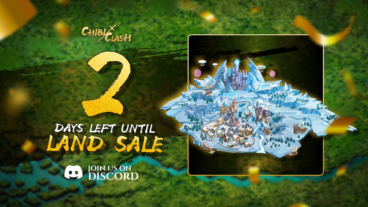 👑 Chibi Kingdoms Land

2 DAYS LEFT! Did you get on the WL?

🔵 AMA ➡️ Discord, May 28 @ 14:00 UTC
🔵 Wallet checker ➡️ link incoming tmr👀
🔵 WL mint ➡️ May 29 on <a href="/XterioGames/">Xterio</a> 
🔵 Lucky raffle
🔵 Public mint