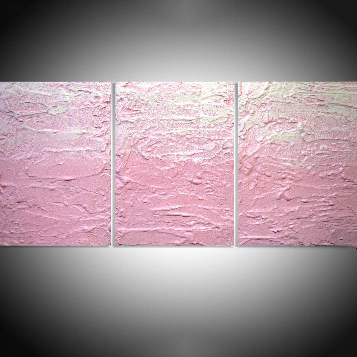 wrightsonarts's tweet image. abstract pink paintings Pink Triptych beautiful and elegant tuppu.net/509bec4b #original #painting #PinkPainting