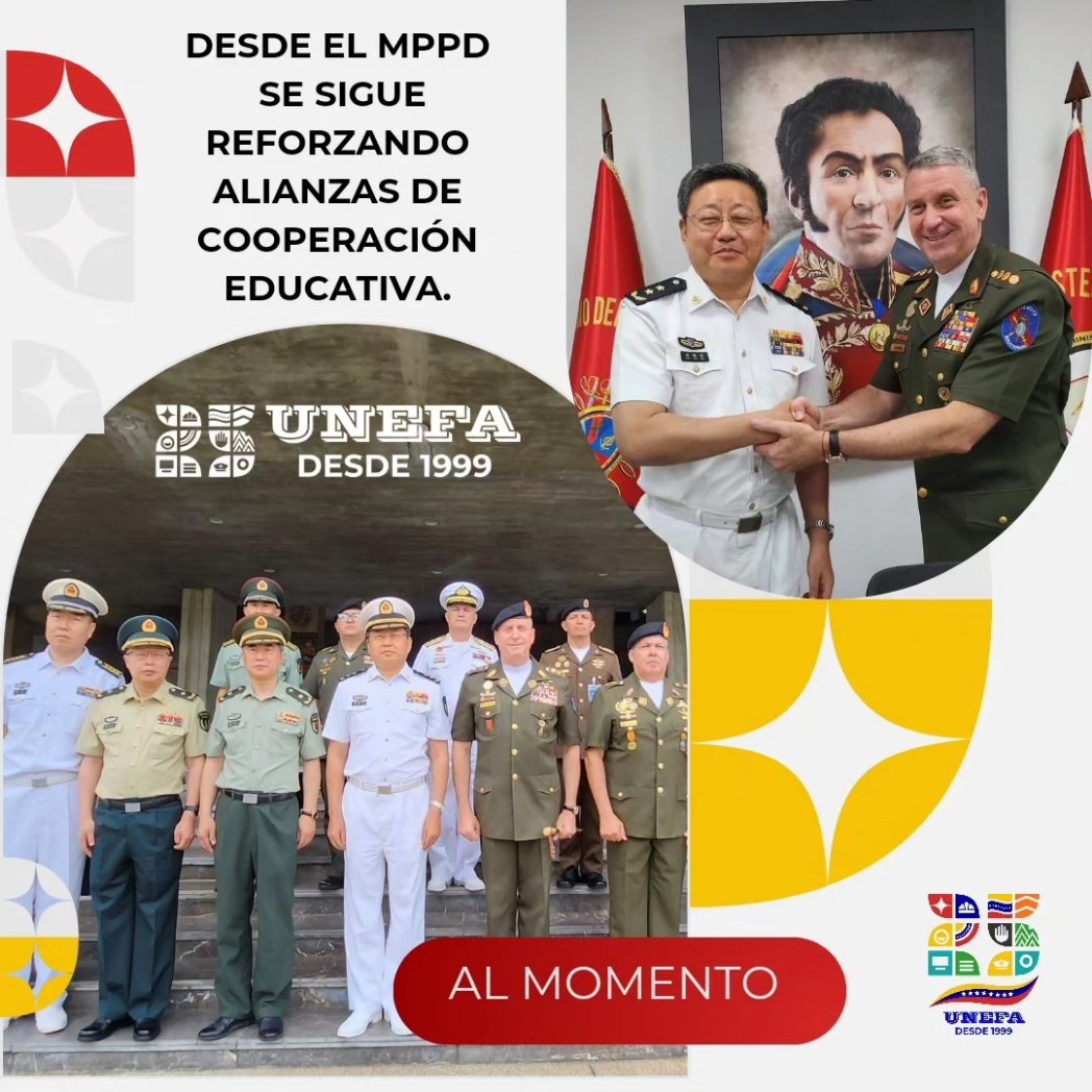 El MG <a href="/R_Nicodemo/">MG Ricardo Nicodemo Ramos</a> participó, desde el #MPPD, en la exposición del Comité Científico y Tecnológico de la #FANB,  donde se explicaron las líneas rectoras de investigación, requerimientos y proyectos a la delegación de la Universidad Nacional de Tecnología de Defensa China.