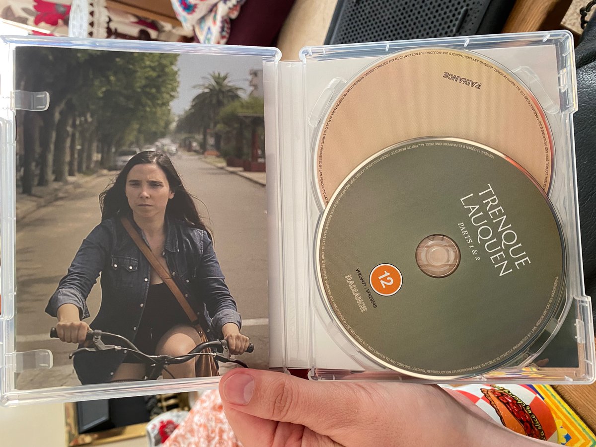 monumentally happy and excited to own a physical copy of this film. 'Trenque Lauquen' is one of the most wonderful and remarkable films I've seen for years. that this film was shot by a creative collective, with a minimal budget, on a Canon 5DmkII is incredible and inspiring.