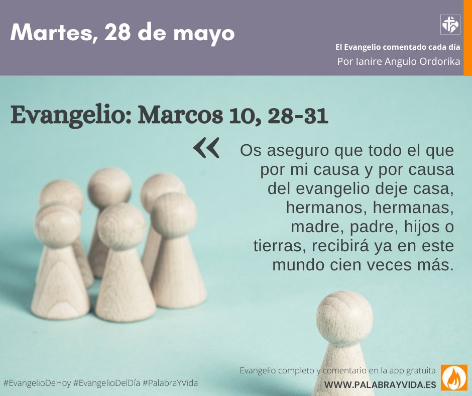 ✅ Clasificar a las personas en 'primeros' o 'últimos' en el seguimiento de Cristo es absurdo. Prestemos atención al 'sí', quizá imperceptible, que hoy estamos llamados a decir. @IanireAngulo 

#EvangelioDelDía #EvangelioDeHoy #PalabrayVida