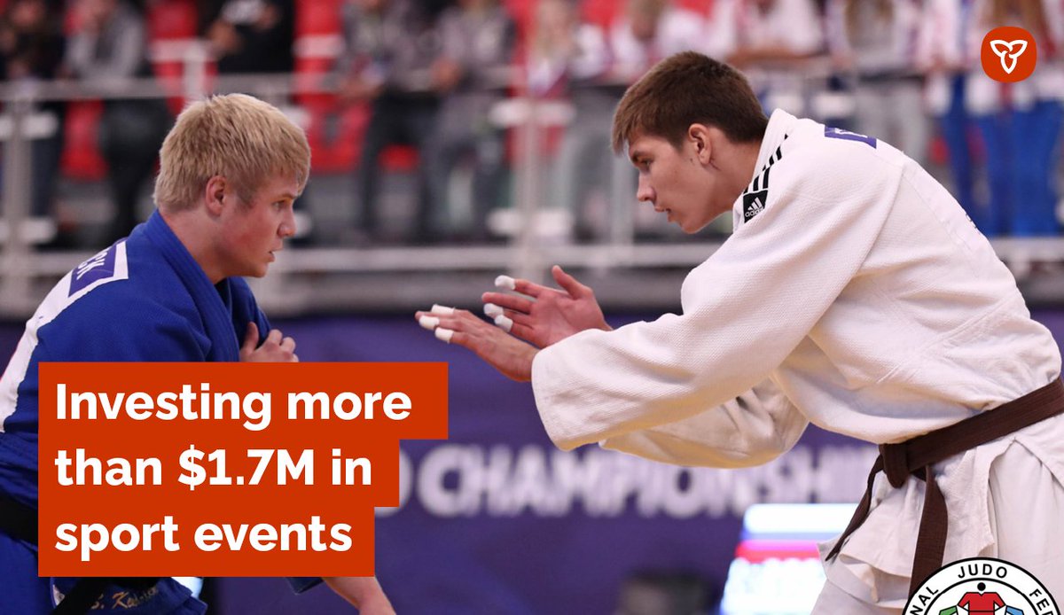 The Ontario Sport Hosting Program has supported over 150 events since 2018, generating approximately $120M in economic activity across the province.
From wheelchair basketball to judo, we’re thrilled to help attract diverse events to Ontario.
Learn more: ontario.ca/page/available…