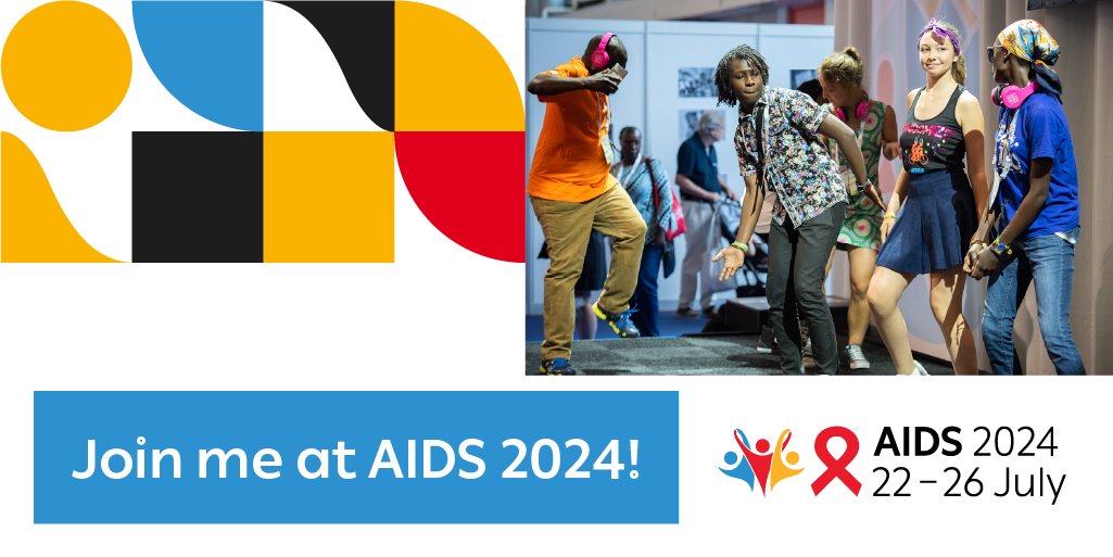 In July 2024, I’ll be joining world-leading scientists, policy makers, healthcare professionals and people living with HIV at #AIDS2024, the 25th International @AIDS_conference. Join me and take part: aids2024.org