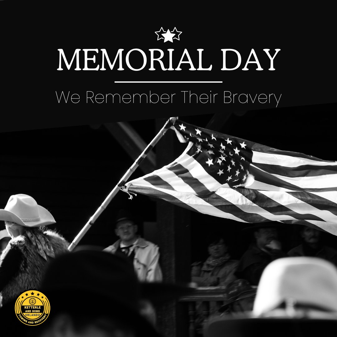 ketterleandsons's tweet photo. Today we remember the heroes that made the ultimate sacrifice in defense of our country and liberty. #orlandotowing #ucf #sodo #lakenona #idrive #winterpark #orlando #ssc #DisneyWorld #pinecastle #baldwinpark #thorntonpark #mills50 #oviedofl #maitland #vcc #Celebrationfl https://t.co/4h41TBjKVA