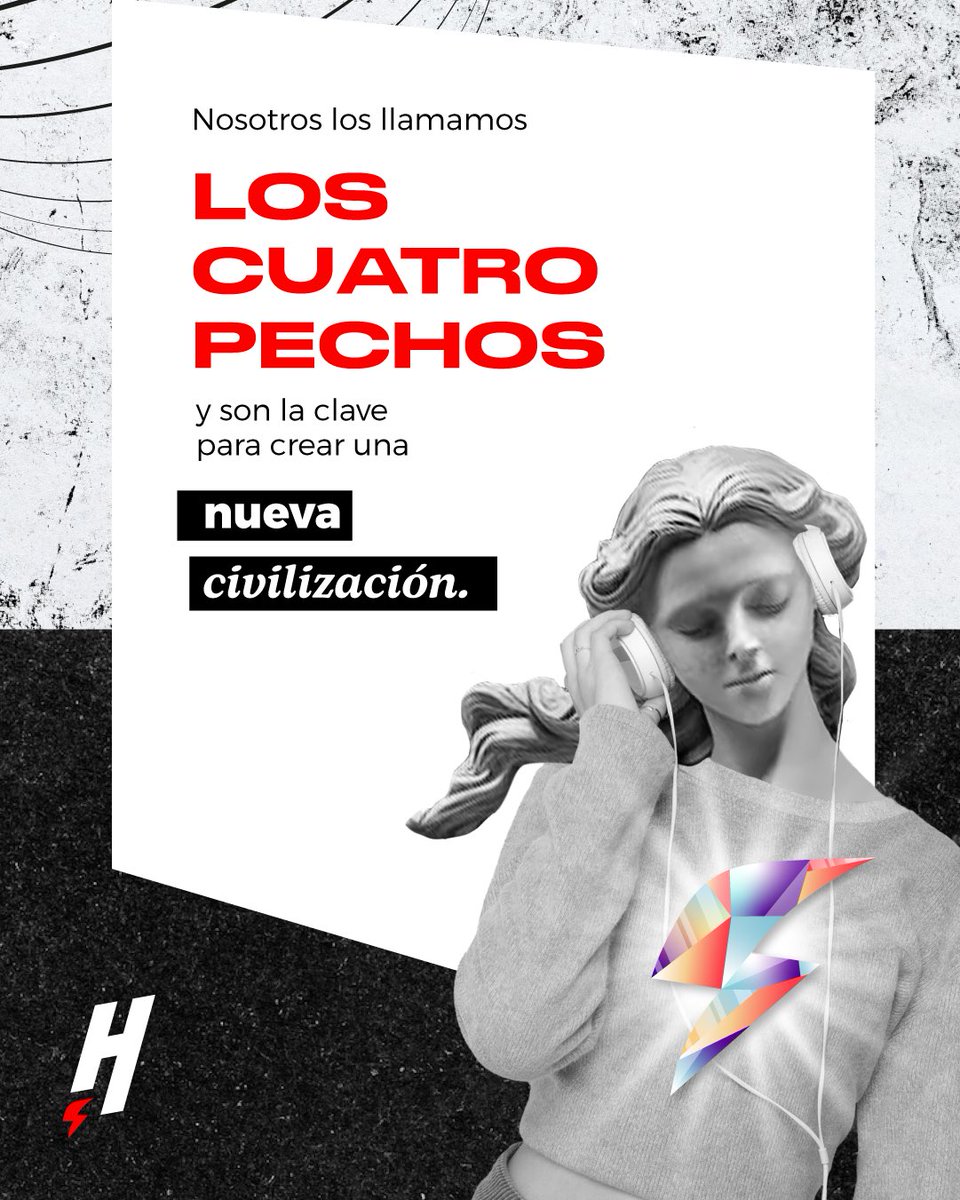 PechosDeHeroe's tweet photo. Nosotros los llamamos Los Cuatro Pechos, y son la clave para crear una nueva civilización.

💥 PECHOS DE HÉROE® Un Movimiento por Un Mundo Mejor. Una nueva humanidad 💥
.
.
#PechosdeHéroe #H⚡ #Educación #Producción #Arte #Valores #activismo #activista #LosCuatroPechos https://t.co/BQqmUjPF5U