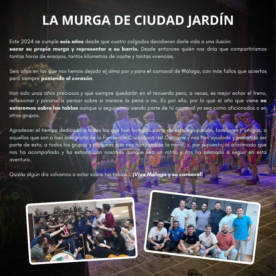 ¡VIVA MÁLAGA Y SU CARNAVAL! GRACIAS💙🎉

<a href="/carnavalmalaga/">CarnavaldeMalaga.com</a> <a href="/CarnavalMLG/">Carnaval de Málaga</a> <a href="/Carnavaladictos/">𝘾𝙖𝙧𝙣𝙖𝙫𝙖𝙡𝙖𝙙𝙞𝙘𝙩𝙤𝙨</a>