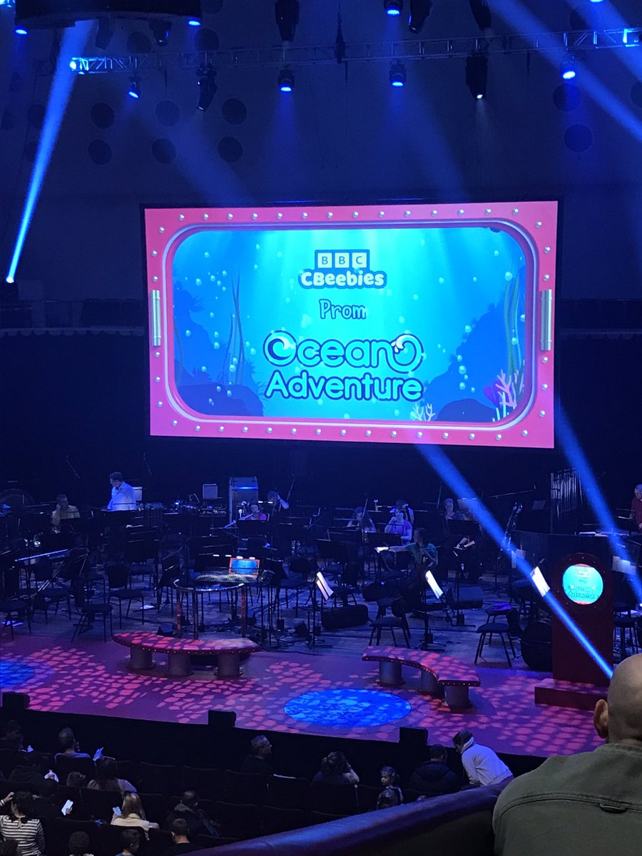 What a treat to see @CBeebiesHQ Prom on tour @RoyalNottingham yesterday! My toddler has loved watching the recorded version of Ocean Adventure on the telly for ages, so it was an absolute joy to see him experience it live! 🎼🎺🎻🎹🥁 @BBCCO you were incredible!