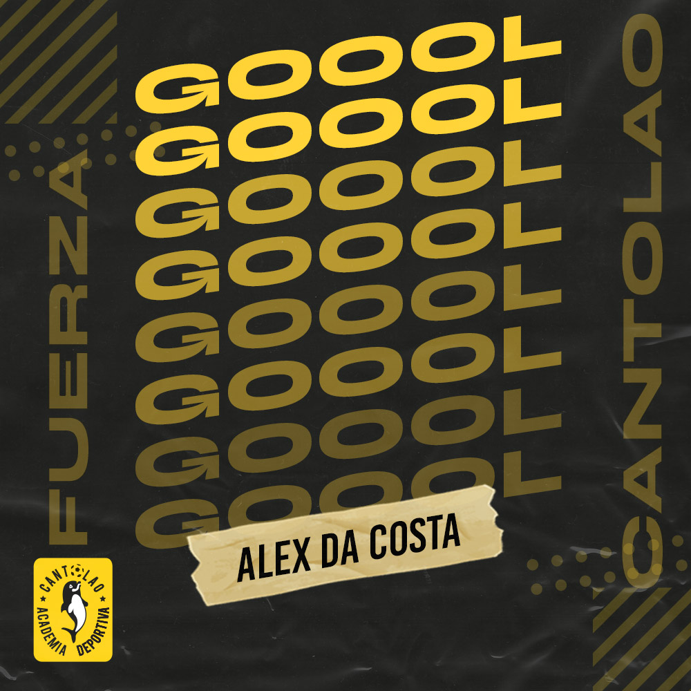 ⏱ 68’ | CDCxADC 0️⃣-2️⃣ ¡GOOOOOOOOL, GOOOOOOOOL! ¡GOOOOOOOOL, GOOOOOOOOL! ⚽🐬 Alex Da Costa #FamiliaCantolao💛🖤 #CantolaoFuerza👏🏽