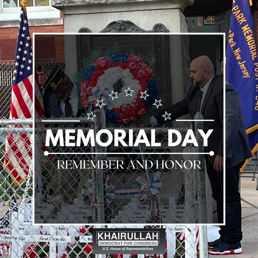 MK4Congress's tweet photo. Today, we honor and remember the brave men and women who made the ultimate sacrifice for our freedom. But our duty doesn't end with remembrance. Our veterans need our support now more than ever.
#CommunitySupport #VeteransMatter #HelpOurHeroes https://t.co/VeEj8xLYY9