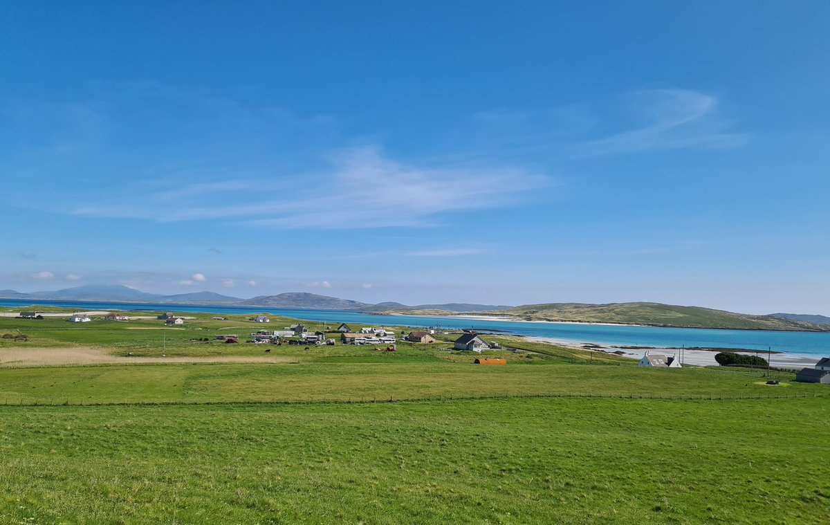 MarkGeographer's tweet photo. #Machair is a special type of landscape in which shell sand has been blown inland. It provides a rich mosaic of land use and habitats, especially noted for wildflowers. We were a bit early for the annual display, but here's bird's foot trefoil. South Uist Benbecula & Barra here. https://t.co/cJG96TqbvC