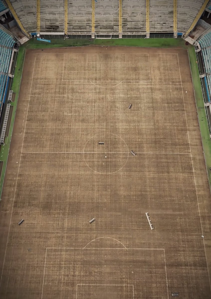 Situação da Arena do Grêmio após a água baixar. 📸 Divulgação/Sul na Lente