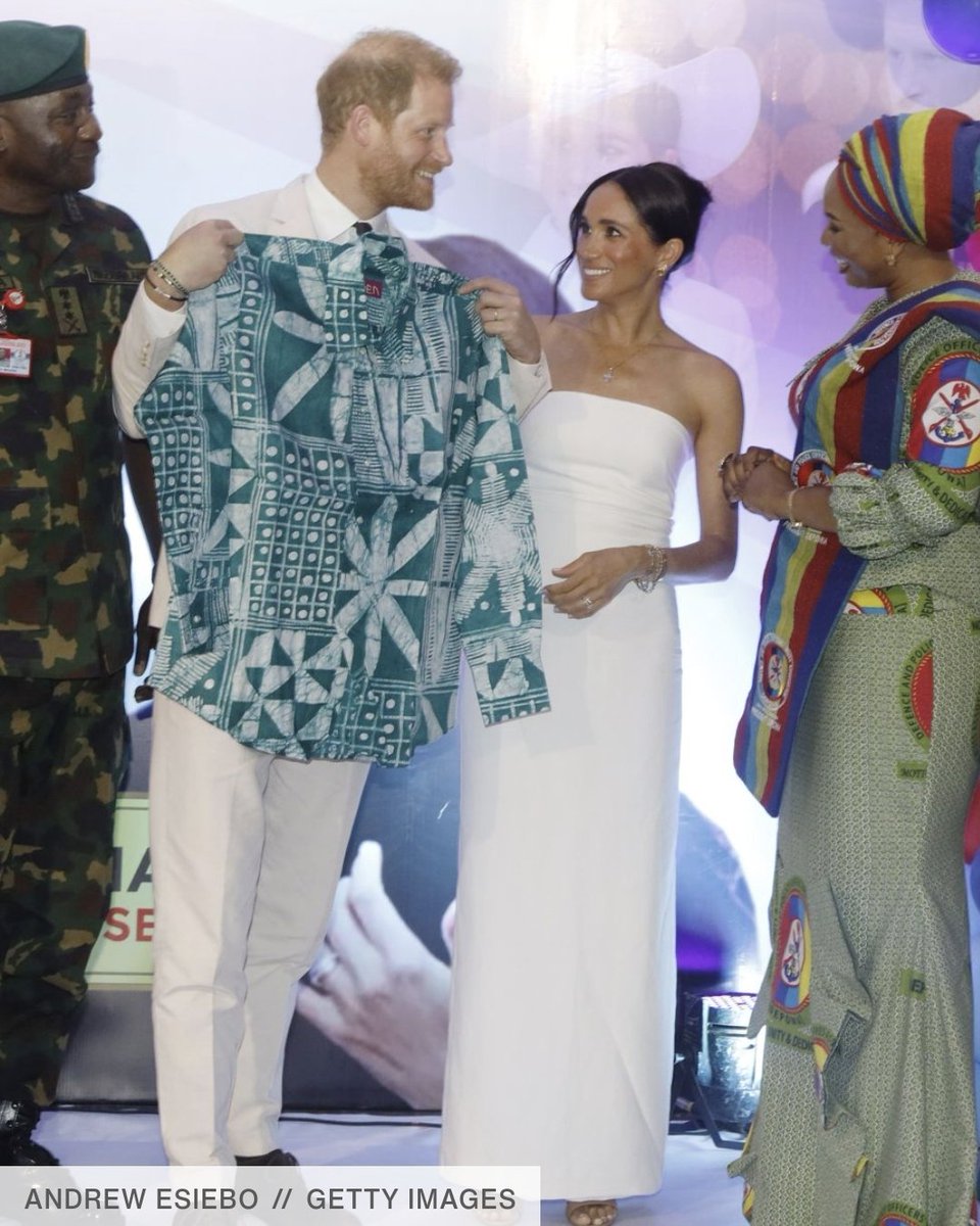 Really picked wrong vibe in Nigeria. Harry might be enthralled but world isn't. That Catherine has been missing for 6 months makes it all the more unsettling to see #whereisKate #harryandmegan #Nigeria #meganmarkle #CatherinePrincessOfWales