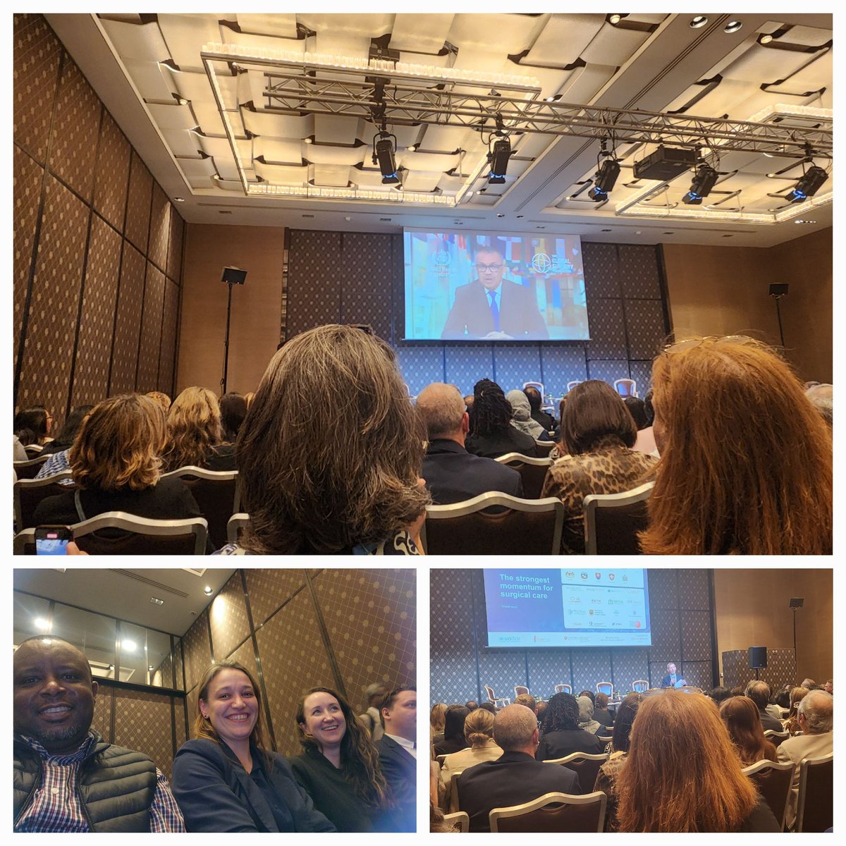 Great Global Surgery evening @Geneva... ' Unleashing  powerful partnerships for Women's Health Equity' #WorldHealthAssembly.
#Caring4Womens in Surgical fields including Obstetrics...