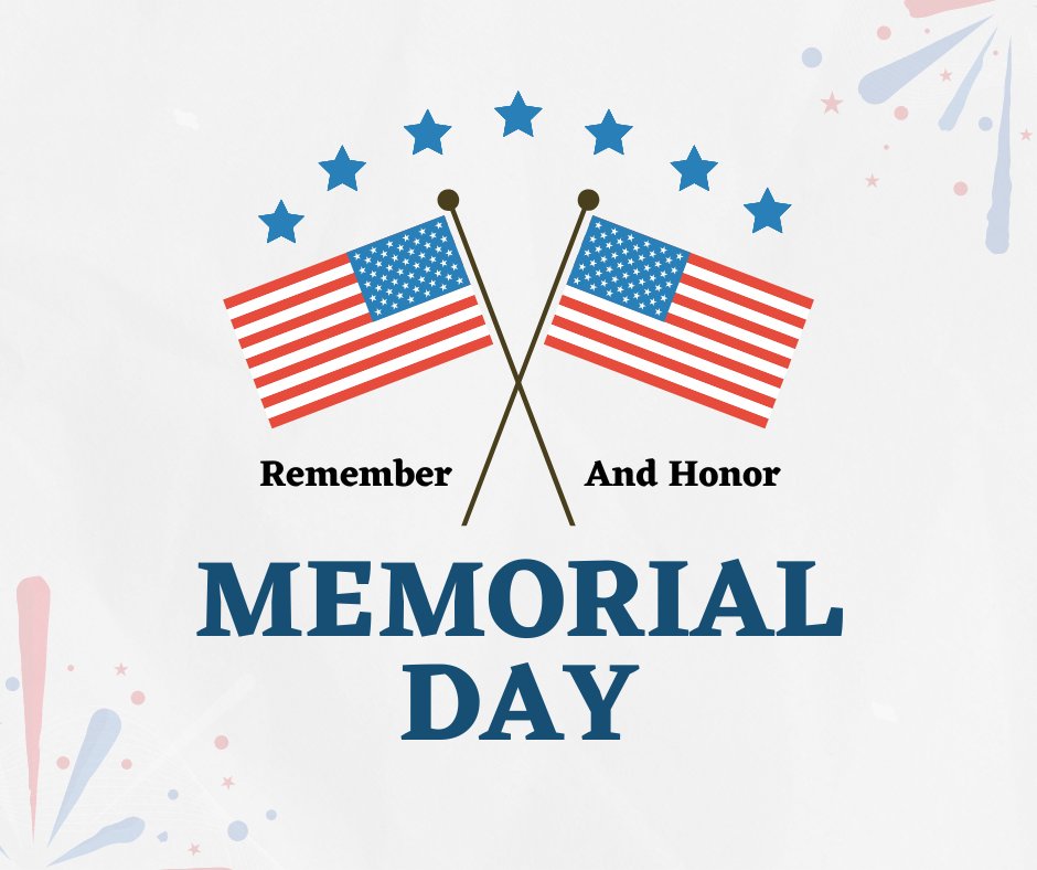 We remember and honor those who gave the ultimate sacrifice today and every day.
#MemorialDay