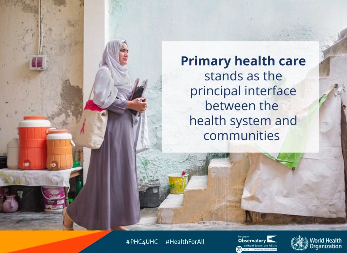 It was exciting to see the launch of various global products created in response to the need to generate #PrimaryHealthCare intelligence that is contextualized & #policy-oriented:

📘 Implementing the #PHC Approach: A Primer (which I had the pleasure of co-authoring during my