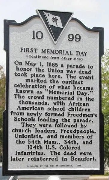 Do you know how the first #MemorialDay came to be? This celebration is for us. It’s time we correctly define the day. 

All power to the people. ✊🏾