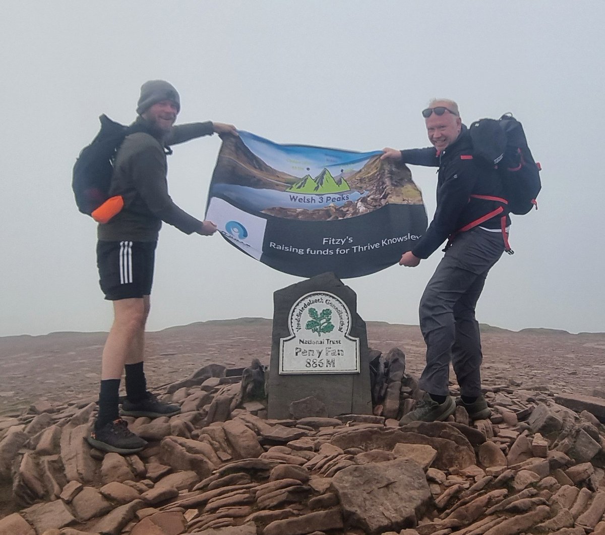Absolute belter of a day yesterday. Tough going at times but was worth it for a good cause 👇

gofund.me/8d0d83b0

#Knowsley #Liverpool #welshthreepeakchallenge