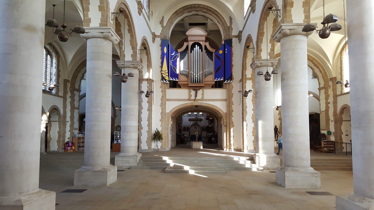 Our choristers are now on half term holiday this week so this coming Sunday's services at St. Peter's will be without choral music.
But we are singing #ChoralEvensong at @PortsmouthCath on Friday, because school holidays are the only practical time to do this. Watch this space!