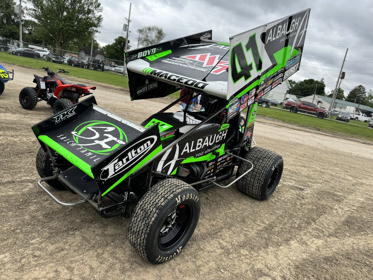 .@Carson_Macedo doesn’t have a lot of @FremontSpeedway laps, but he’s had speed at the northern Ohio oval. In 6 tries here, Macedo owns a pair of wins – one locally (2016) and one with @FASTseries (2017). Now, he looks for a #WoOSprint victory with @JJR41Updates!