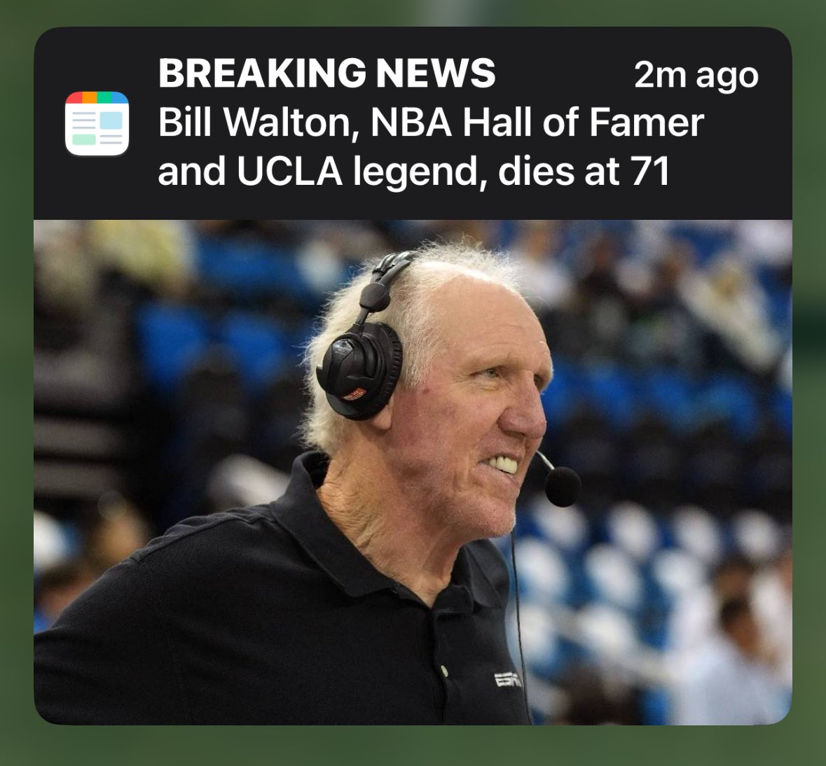 Bill Walton wanted no part of life with out his Conference of Champions @pac12
