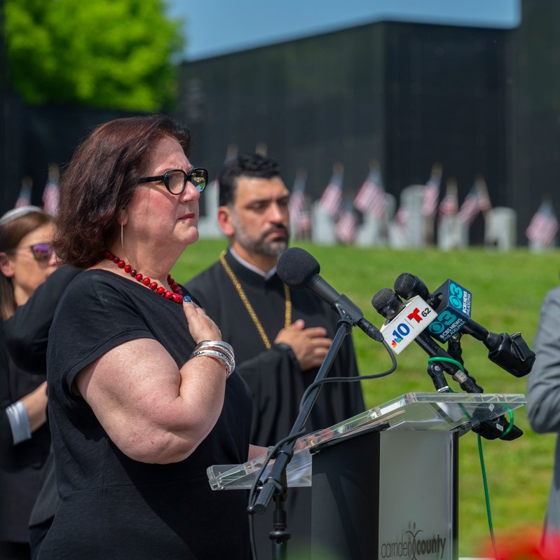 camdencountynj's tweet image. Camden County residents pay tribute to all those who lost their lives protecting us and our freedoms, today and everyday. @memorialday2024 #remembereveryday #ourfreedoms #thankyou