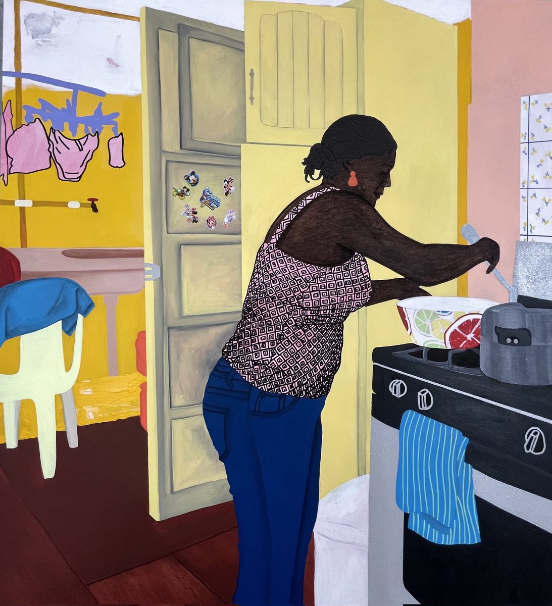 Tiffany Alfonseca, Bronx-born Dominican-American contemporary mixed media artist #WomensArt