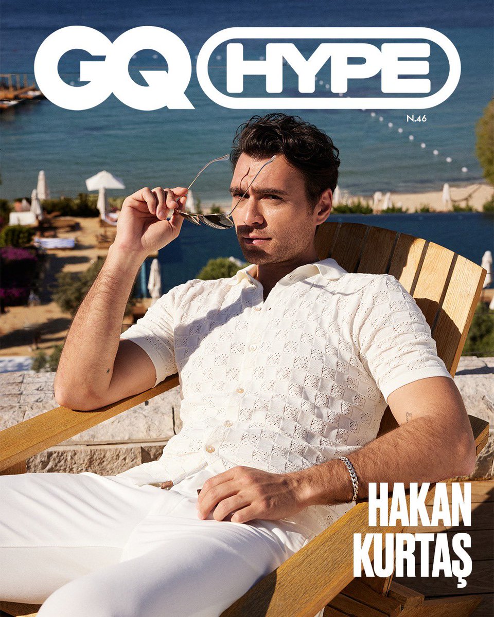 Hakan Kurtaş, GQHYPE kapağında.🍀