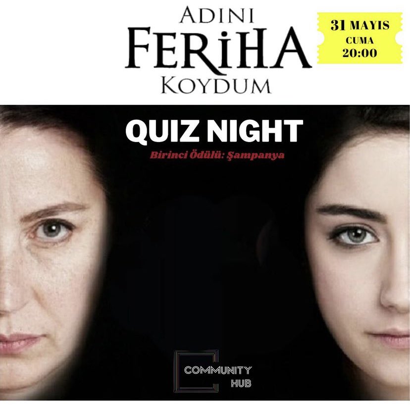 hayir777's tweet photo. adını feriha koydum quiz night varmış hem de CUMA GÜNÜ allah rakiplerime merhamet etsin çünkü ben etmicem https://t.co/34csk4qYVz