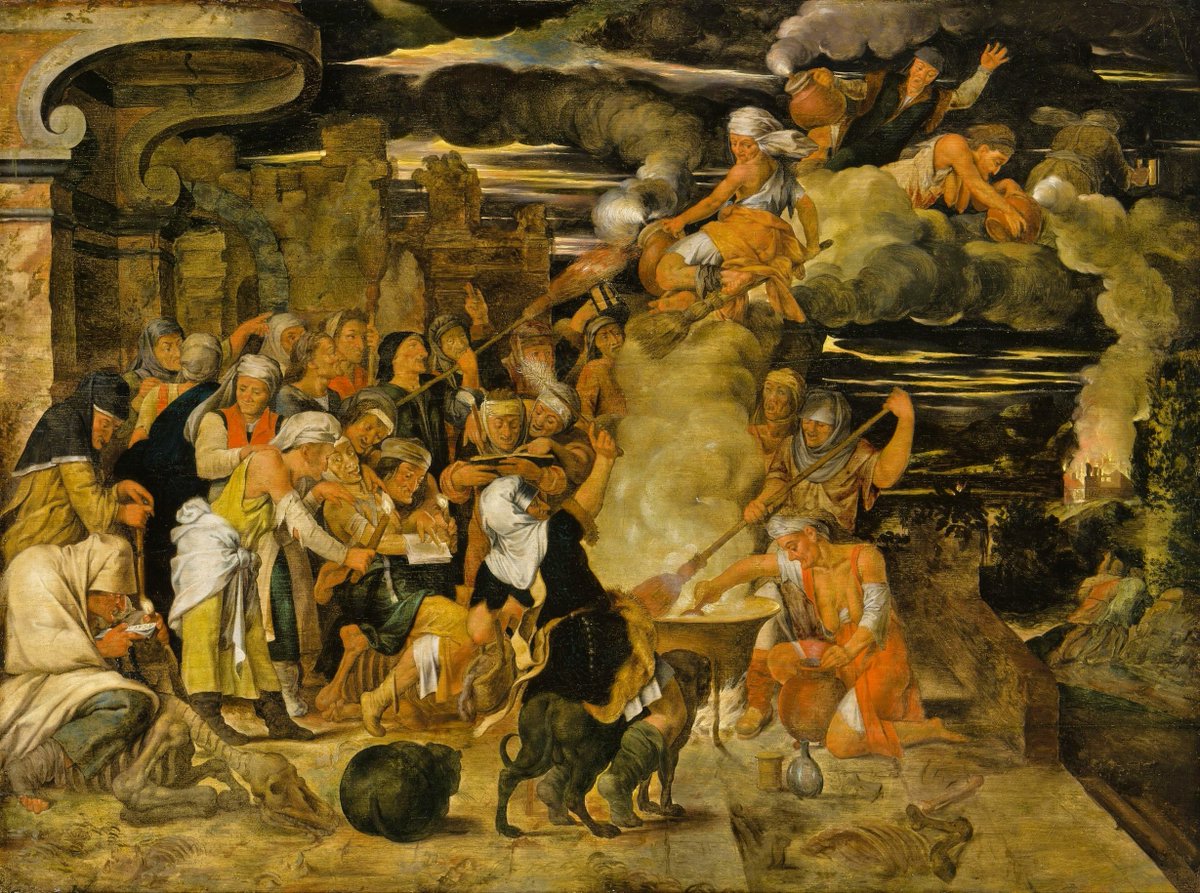 Frans Verbeeck, 1510 – 1570, Flemish painter; Witches Sabbath