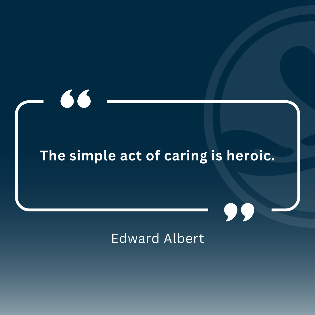 Our caregivers are true heroes. 'The simple act of caring is heroic.' - Edward Albert 💙 

#HeroicCaregivers #AmadaSeniorCare #MotivationMonday